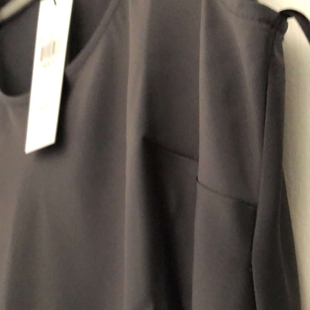 NWT Calvin Klein Grey Formal or Prom Dress   S6 - Picture 5 of 15